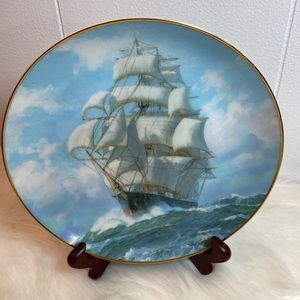 The Golden Eagle Conquers The World By Charles Vickery plate